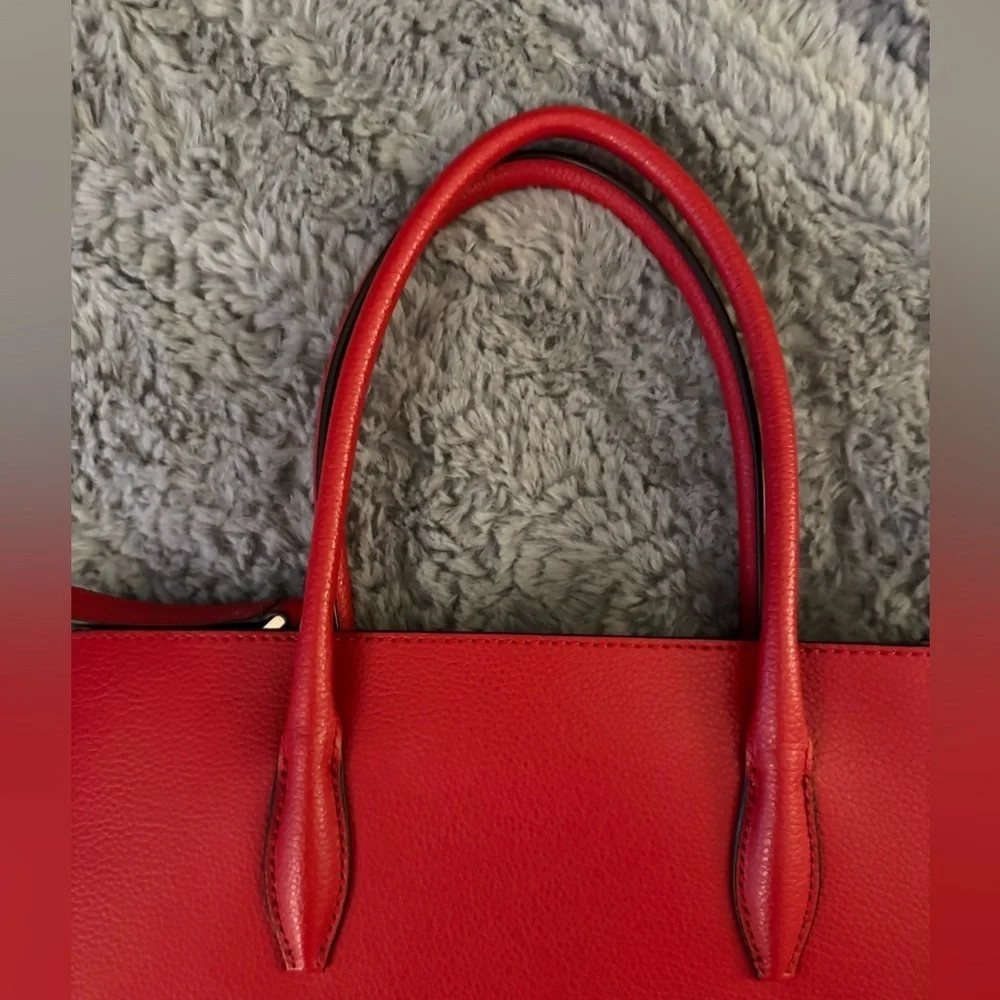 KATE SPADE Cherry Red Eva Medium Satchel